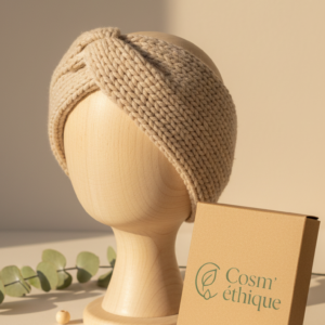 Bandeau cheveux en coton écologique